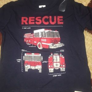 Fire 🔥 Engine Rescue T Shirt